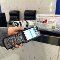 PDA 4G LTE con Escáner de Código de Barras 2D, Batería de 5200 mAh, Terminal de Recopilación de Datos Resistente con Android