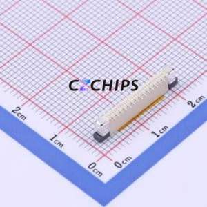 <b>FPC</b>-0.5AL-30PB FFC/<b>FPC</b> Connector SMD,P=0.5mm Connector Drawer Type Single Side Contact / Vertical 30P 0.5mm - Product Image 2