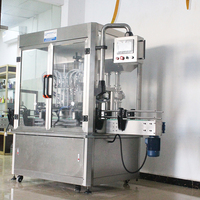 Machine de remplissage de shampoing entièrement automatique et machine de bouchage de bouteilles