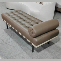 Sillón Moderno para Sala de Estar, Sofá Cama, Oficina, Descanso, Silla de Cuero con Masaje, Chaise Longue