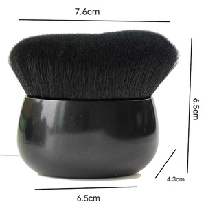 Brocha de Bronceado Multifuncional con Logotipo Personalizado, Brocha Plana Grande de Cerdas Suaves para Aplicación de Aceite Corporal, Brocha de Maquillaje para Base - Product Image 2