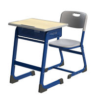 Ensemble de bureau et chaise pour étudiants en bois, moderne, confortable et durable, pour une utilisation en classe et au bureau à domicile