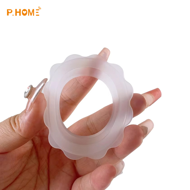 New Design of Silicone Ring for Silver Nursing Cup Food Grade BPA Free Silicone Material and comfort Wearing Breast Care Product