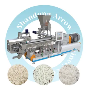 Broken artificial fortified rice production plant basmati re producing manufacturer baby powder making machine