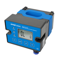 Testeur de mise à la terre multiparamètres ETCR2840C avec mesure de la résistance de terre, du courant et du nombre d'impulsions de foudre pour la surveillance à distance des tours