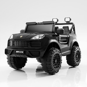 Voiture électrique pour enfants avec musique Bluetooth, batterie 12V 7Ah, 4 roues motrices, voiture jouet peinte avec siège en cuir, roues en EVA, modèle M19 - Product Image 1
