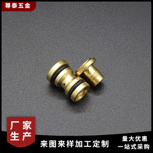 Inserts filetés en laiton métriques à pas grossier, diamètre max. 50 mm, usinés avec précision pour applications de quincaillerie - Product Image 4