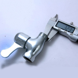 Vanne d'angle 1/2 pouce, vanne de régulation d'eau à commande manuelle pour équipements de plomberie - Product Image 1