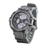 Jam Tangan Digital Sport Tahan Air Xinjia Warna Kamuflase Alarm Orologi Stopwatch Plastik Stainless Steel