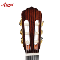 Aiersi Vintage Spanish Skill Professional Classical Guitar All Solid Spruce Top Cypress Body Handmade 39 Inch Flamenco Guitar