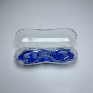 xinyixuanTransparent Swimming Goggles Adjustable Waterproof Dive <b>Glasses</b> for Children With Storage Case - Product Image 2