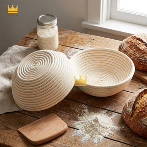 Round Banneton Handmade Sourdough Fermentation Anti-Cloud Basket for Toasting <b>Baking</b> Tools <b>Baking</b> Mold Cheap Price - Product Image 6