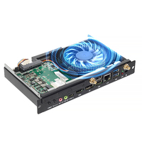 Mini PC OPS Intel I5 I7 de 11.ª Generación, 8K Ultra HD LPDDR4, Computadora OPS Integrada con WiFi y Bluetooth para Señalización Digital