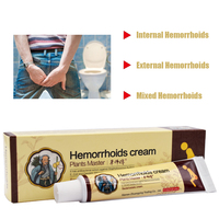 Pommade Anti-Hémorroïdes Caoshifu, Herbes Chinoises Soulagement Interne et Externe de la Fissure Anale, Pansement 15g
