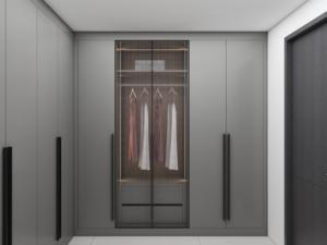 Free Design Wooden Wardrobe <b>Bedroom</b> Closet Cabinets Wardrobe Plywood Walk in Clothes Cabinet Locker for Indoor - Product Image 3