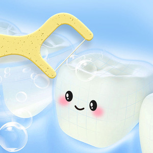 Hilo Dental Infantil Mr.Shark con Sabor a Frutas, Empaquetado Individual, Cuidado Bucal - Product Image 3