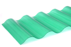 Construcción de toldo de tragaluz, Pc, olas huecas, lámina de policarbonato corrugado con recubrimiento uv - Product Image 3