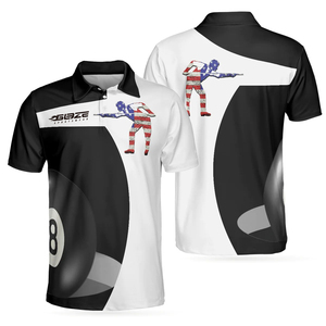 Kaos Jersey Sublimasi Custom LOGO Polos untuk Tim Biliar, Kaos Pria Berkualitas Tinggi untuk Gym Biliar - Product Image 6