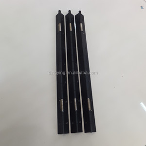 Engsel Piano Pegas Hitam Baja Anti Karat 304 untuk Pintu Jendela Lemari Kotak Aksesoris Furnitur - Product Image 4