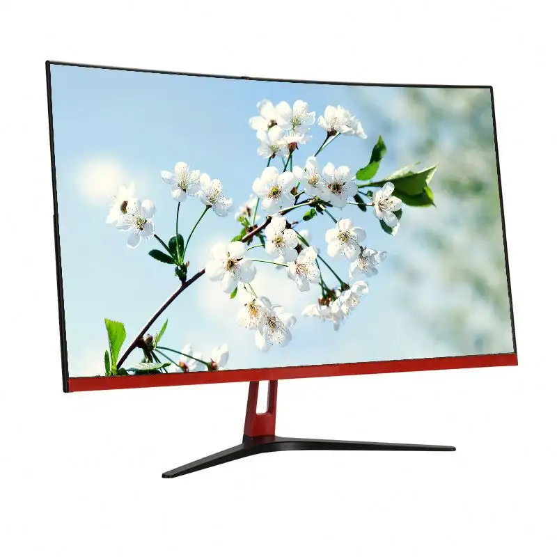 27 32 Inch 1920*1080 2K 60HZ 144hz 250cd/m2 Frameless LED Curved Screen Pc Gaming Monitor