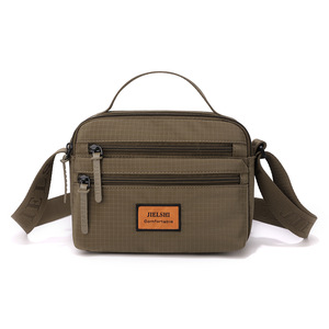 Unisex Thickened Canvas Crossbody Bag Casual Business <b>Small</b> Shoulder Coin <b>Purse</b> Simple Fashion Style - Product Image 2