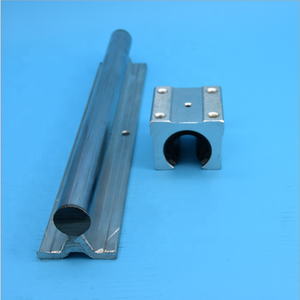 รางเลื่อนแบบเส้นตรง SBR20 SBR20UU ขนาดเส้นผ่านศูนย์กลาง 20 มม. สำหรับงาน CNC ทำจากอะลูมิเนียม พร้อมบล็อกลูกปืน - Product Image 5