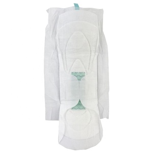 Toalla Sanitaria Ecológica <span class=keywords><strong>100</strong></span>% Biodegradable de <span class=keywords><strong>Algodón</strong></span> Orgánico Transpirable con Alas, Toalla Sanitaria Aniónica Desechable - Product Image 1