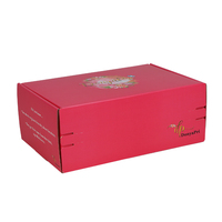 Yongjin boîte en carton ondulé à fermeture éclair personnalisée boîtes d'emballage de t-shirt de luxe petite boîte-cadeau en papier populaire emballage de paquet