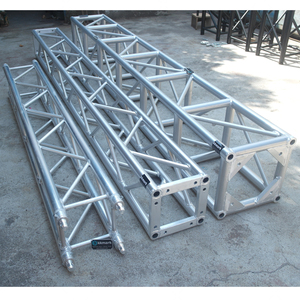 Sistema de Truss de Aluminio para Eventos de <span class=keywords><strong>DJ</strong></span>, Fachada Blanca/Negra, Truss Arqueado de 6.56', Mesa Desmontable y Fachada - Product Image 2