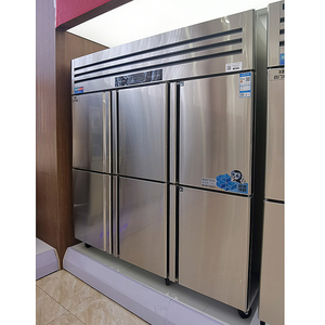 商業用冷蔵庫冷蔵庫良い価格商業用ディープフリーザー<span class=keywords><strong>4</strong></span>ドア冷蔵庫ステンレス鋼冷蔵庫肉冷凍庫 - Product Image 3