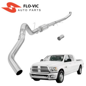 Échappement turbo haute performance en acier inoxydable de 5 pouces avec silencieux FLO-VIC SJ-036-HD pour <span class=keywords><strong>Dodge</strong></span> <span class=keywords><strong>Ram</strong></span> 2500 <span class=keywords><strong>3500</strong></span> 6.7L Cummins <span class=keywords><strong>Diesel</strong></span> <span class=keywords><strong>2013</strong></span>-2018 - Product Image 1