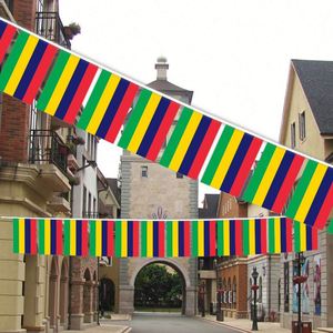 Wholesale 5.5x8 Inches Mauritius String Bunting <b>Flags</b> Indoor and Outdoor Display Accessories 20pcs/set - Product Image 3