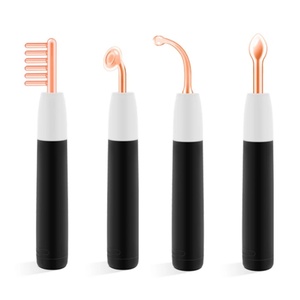 Custom Logo Handheld Electrode Therapy Face Acne Treatment High Frequency Facial <b>Massage</b> <b>Machine</b> for Wrinkle Removal - Product Image 1