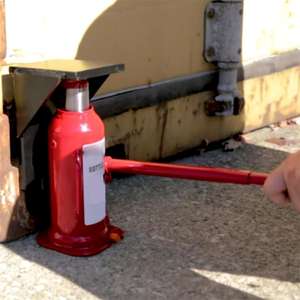 Contenitore in acciaio resistente sistema di sollevamento rapido martinetto bottiglia idraulica carico 10 tonnellate - Product Image 6