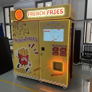 Máquina Expendedora de Papas Fritas Totalmente Automática, con Pantalla Táctil Inteligente de 27 Pulgadas, para Exteriores, Funcionamiento Continuo, con Función SDK V - Product Image 5