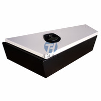 880/750mm aluminium biseauté sous le corps ute plateau boîte à outils 4x4 pour pick-up/camions