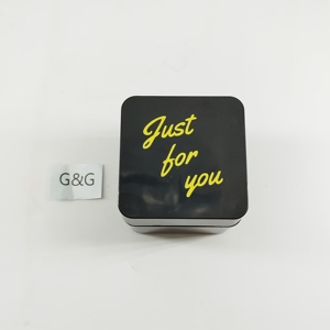 Scatola di forniture per le vacanze di Natale con il dito medio saluto figurina divertente - Product Image 1