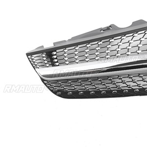 <b>Car</b> Bumper Grill <b>Decorative</b> Strips Racing Grille Body Kit Front Bumper Grill For Mercedes Benz SL Class R230 2010-2012 Exterior - Product Image 5