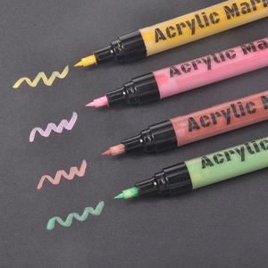 ชุดปากกาอะคริลิคหัวแปรงปรับแต่งได้ 30 สี สำหรับงานศิลปะและการวาดภาพ - Product Image 6