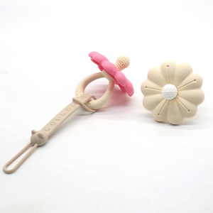 Trẻ em tùy chỉnh cảm giác mọc răng BPA hoa miễn phí làm dịu bé núm vú Silicone teethers cho trẻ sơ sinh - Product Image 3