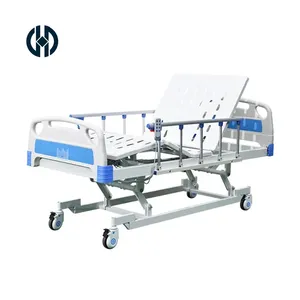 ODM / OEM ऑर्डर स्वीकार किए जाते हैं इलेक्ट्रिक हेल्थकेयर मेडिकल हॉस्पिटल बेड 3 फ़ंक्शन 6 मिमी गद्दे के साथ रोगी बिस्तर