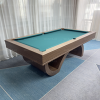 Table de billard de luxe de haute qualité, design moderne, robuste, 7 pieds, 8 pieds, 9 pieds, pour intérieur, avec dalles en pierre haut de gamme