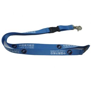 Lanière personnalisée de haute qualité QM avec logo par sublimation, faible quantité minimale de commande, en nylon de soie, lanière unique avec logo - Product Image 5