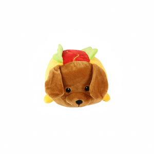 Peluche Hot Dog Marrone da 12 Pollici con Stampa Digitale Moderna, Regalo Multiuso, MOQ 100 - Product Image 2