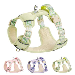 Tali kekang anjing neoprena, bisa disesuaikan pola buah cetak anyaman bernapas nyaman untuk semua ukuran anjing - Product Image 2