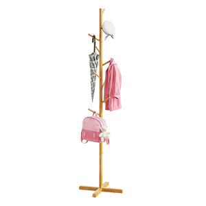 <span class=keywords><strong>Porte</strong></span>-<span class=keywords><strong>manteau</strong></span> en bambou sur pied, 9 crochets, hauteur réglable, pour enfants et adultes, entrée, <span class=keywords><strong>chambre</strong></span>, bureau - Product Image 1