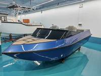 Jetboat Sport en Aluminium de 4,57 m Modèle 2025, Yacht de Course Offshore avec Moteur Hors-Bord à Vendre