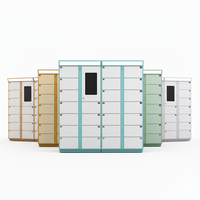 Casillero Inteligente Electrónico para Limpieza de Calzado, Construcción de Acero, Tamaño Personalizable, para Apartamentos, Comunidades, Dormitorios, Pedidos en la Nube, Resistente a la Oxidación