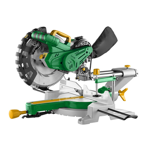Venta caliente OEM 305MM Sierra de inglete con sierra de inglete deslizante telescópica profesional potente Sierra de inglete deslizante - Product Image 3