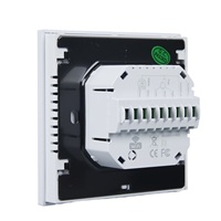 Termostato Inteligente FCU Táctil Programable OEM de Fábrica, Termostato de Habitación Modbus, Termostato de Ventiloconvector con Ventilador de 3 Velocidades, Termostato HVAC